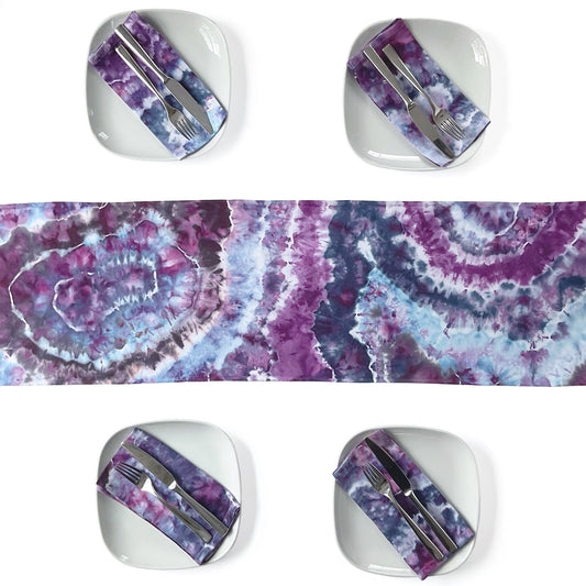 Cotton Tie Dye Table Runner - Sherri O Designs