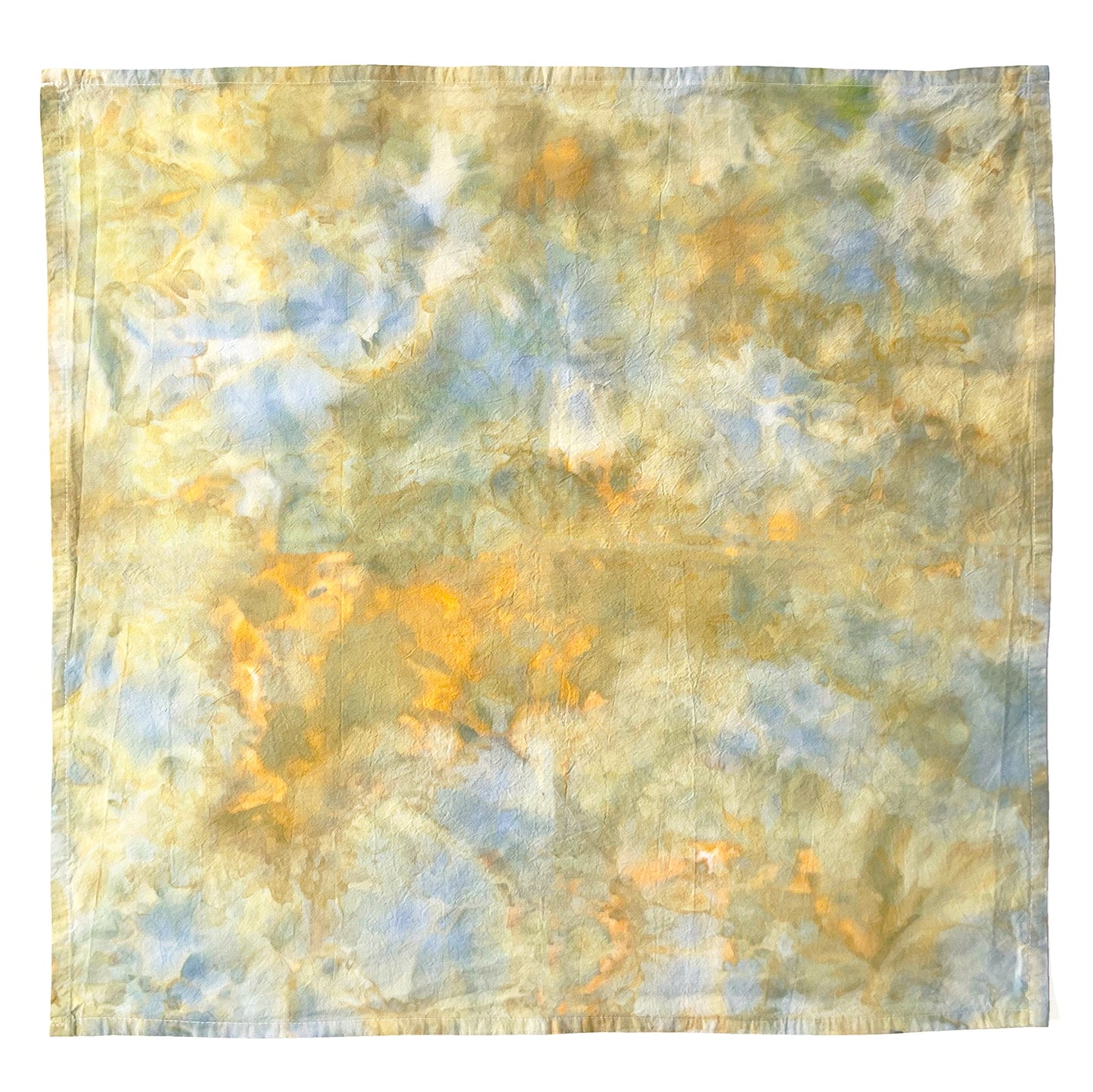 Kitchen Towels in Soft Yellows and Greens - Sherri O Designs
