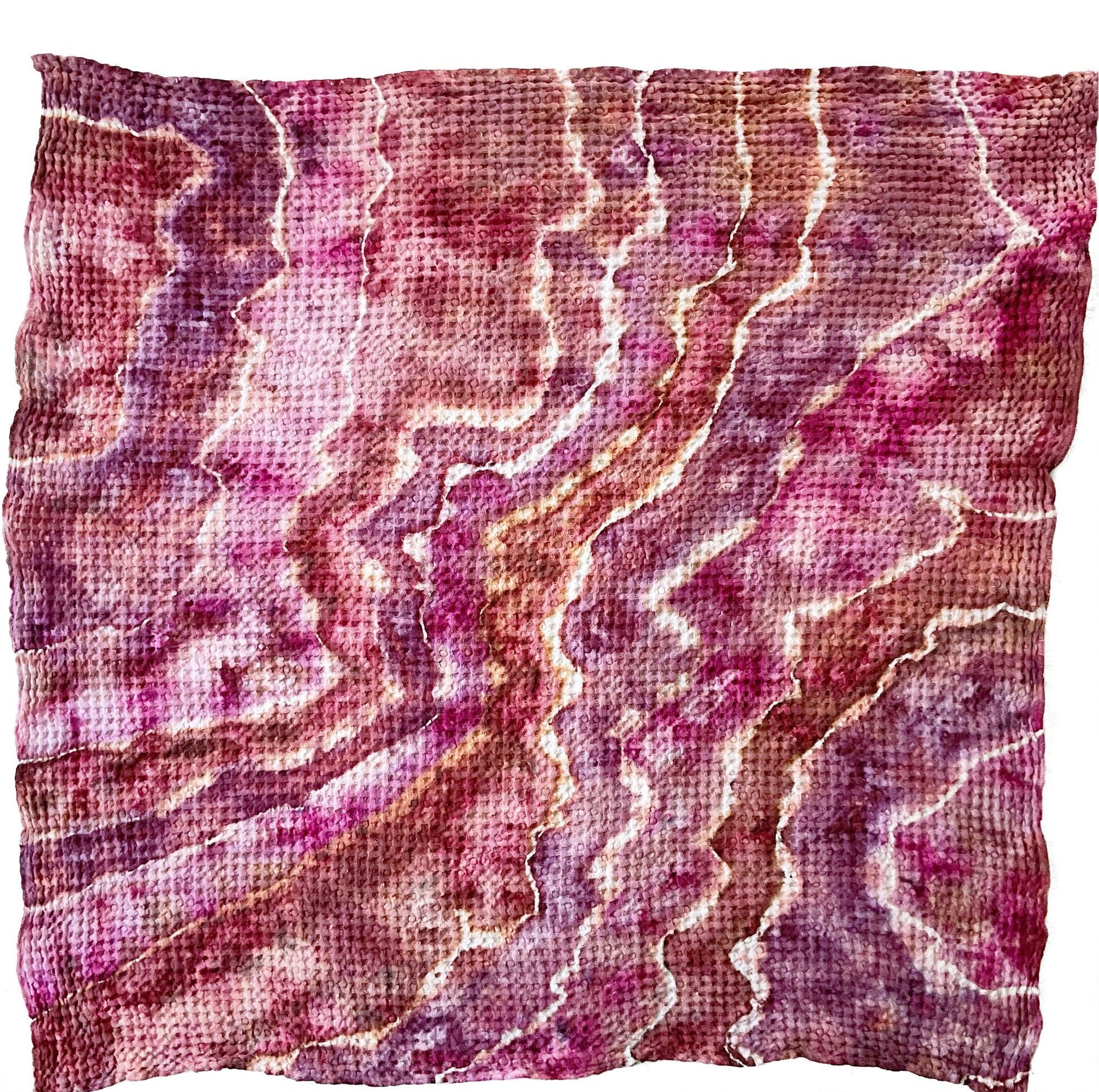Cozy Waffle Linen Baby Blanket - Sherri O Designs