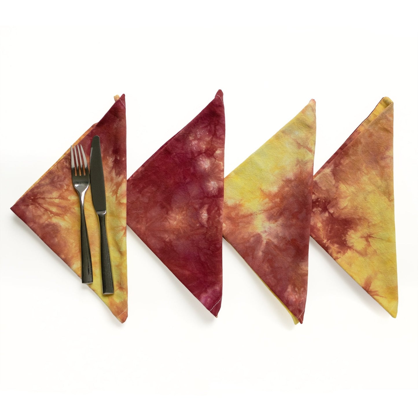 Flour Sack Napkins in Autumn Shades - Sherri O Designs