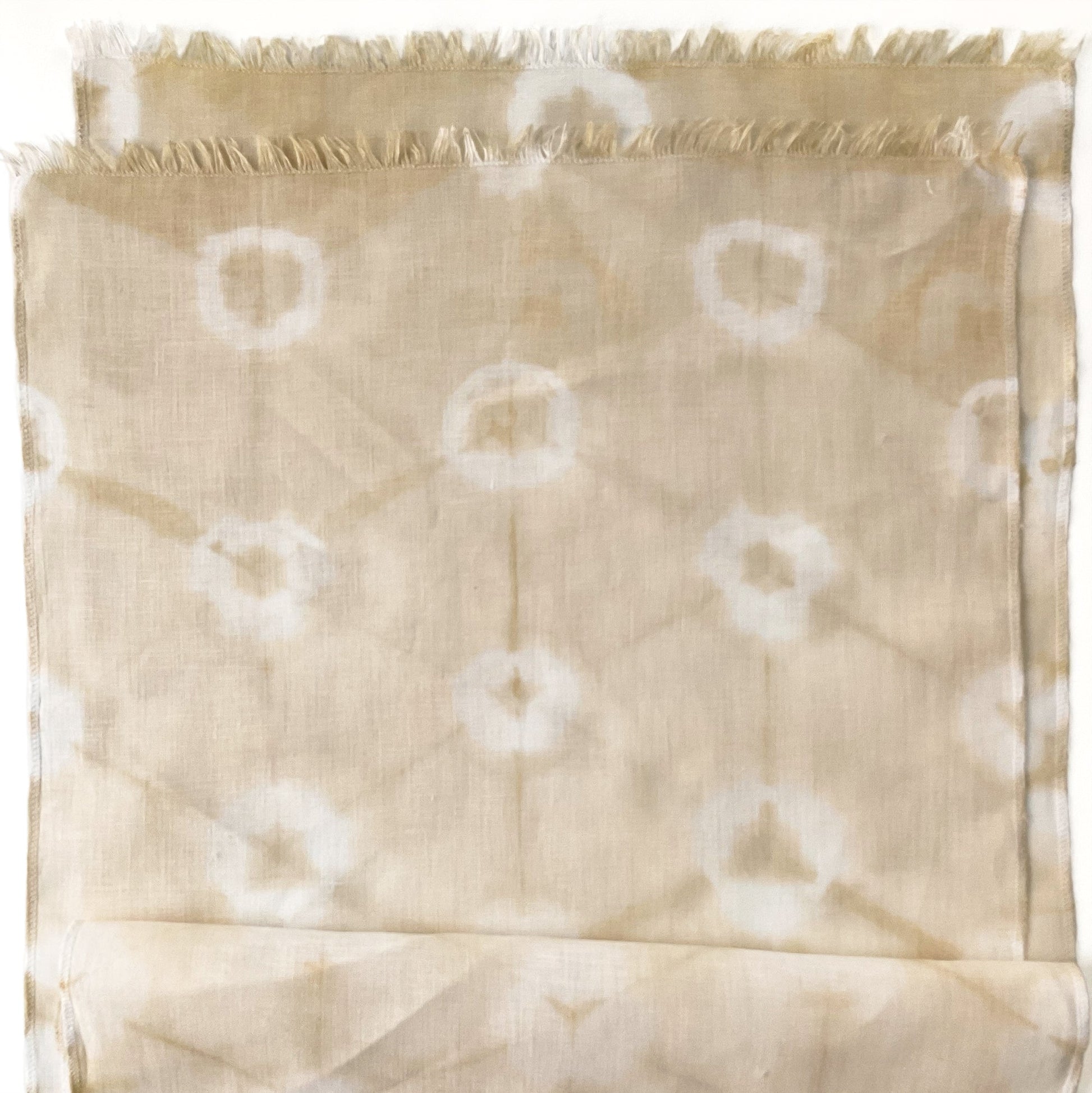 Shibori Dyed Lightweight Linen Scarf - Sherri O Designs