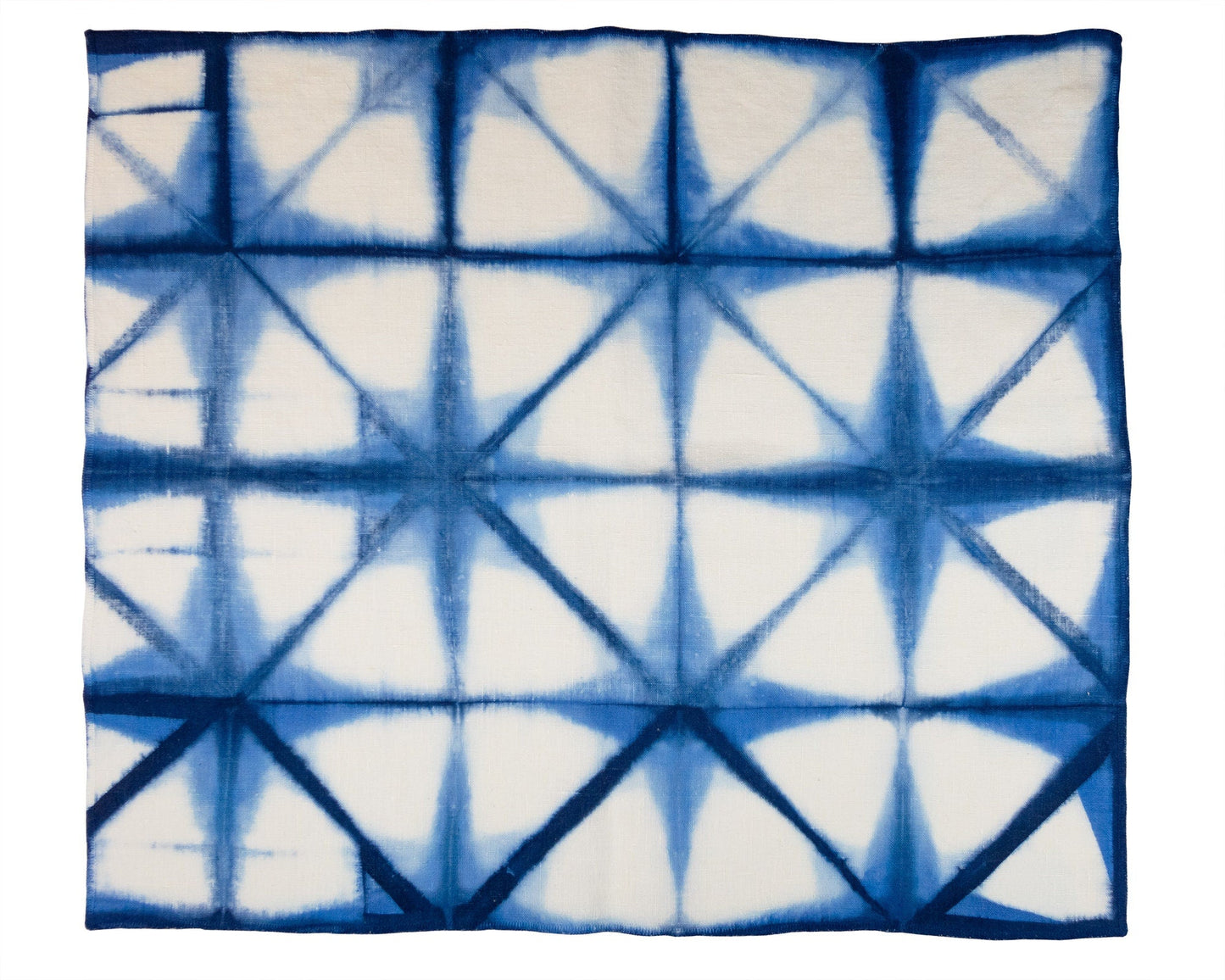 Shibori-Dyed Linen Tea Towels, Set of 2 - Sherri O Designs