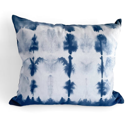 Shibori-dyed Throw Pillow Cover - Sherri O Designs