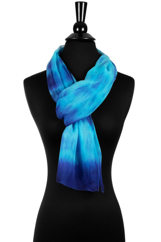 Silk 2-in-1 Drape in Brilliant Blues - Sherri O Designs