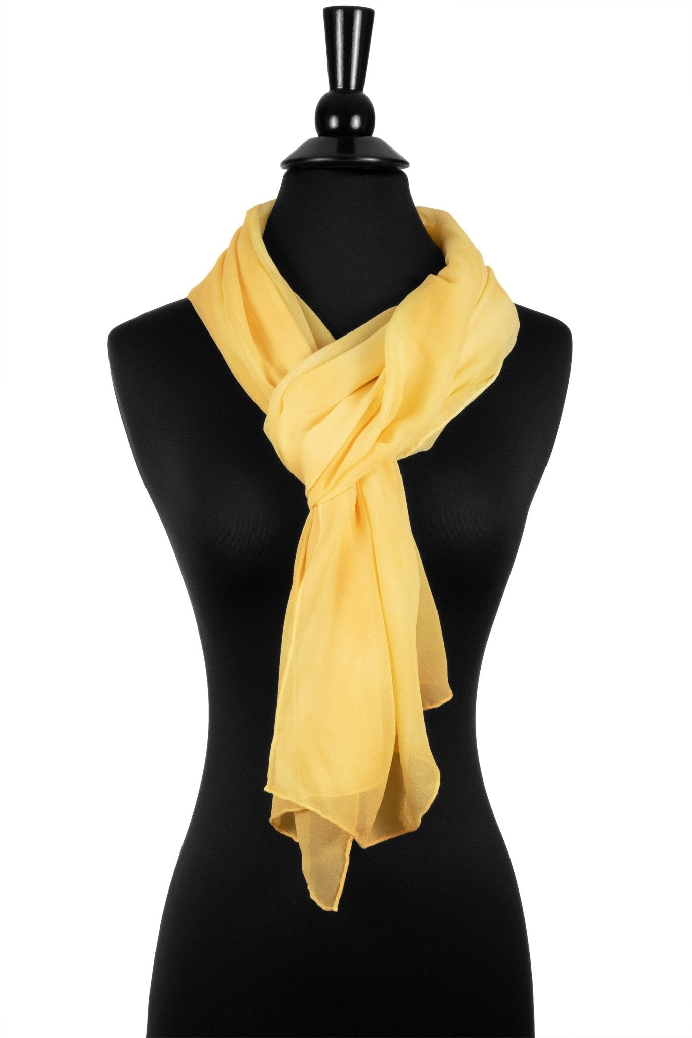 Silk 2-in-1 Drape in Golden Yellow - Sherri O Designs