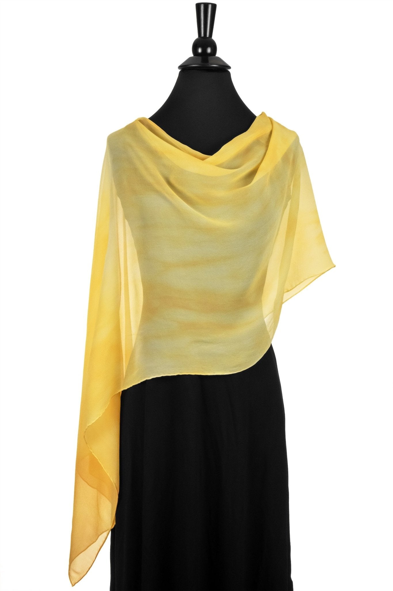 Silk 2-in-1 Drape in Golden Yellow - Sherri O Designs