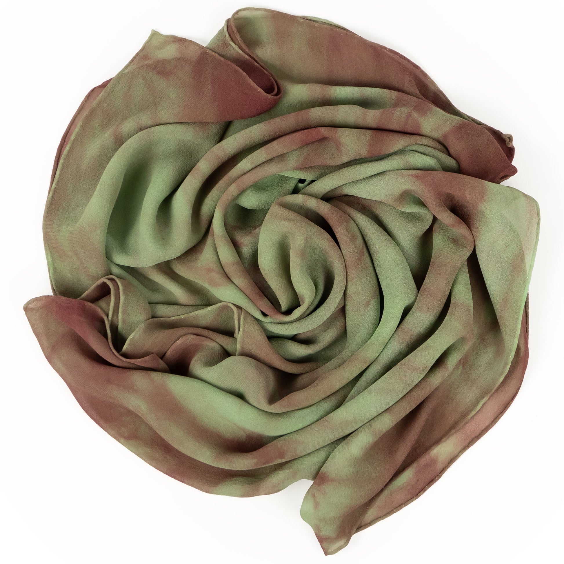 Silk 2-in-1 Drape in Sage and Sienna - Sherri O Designs