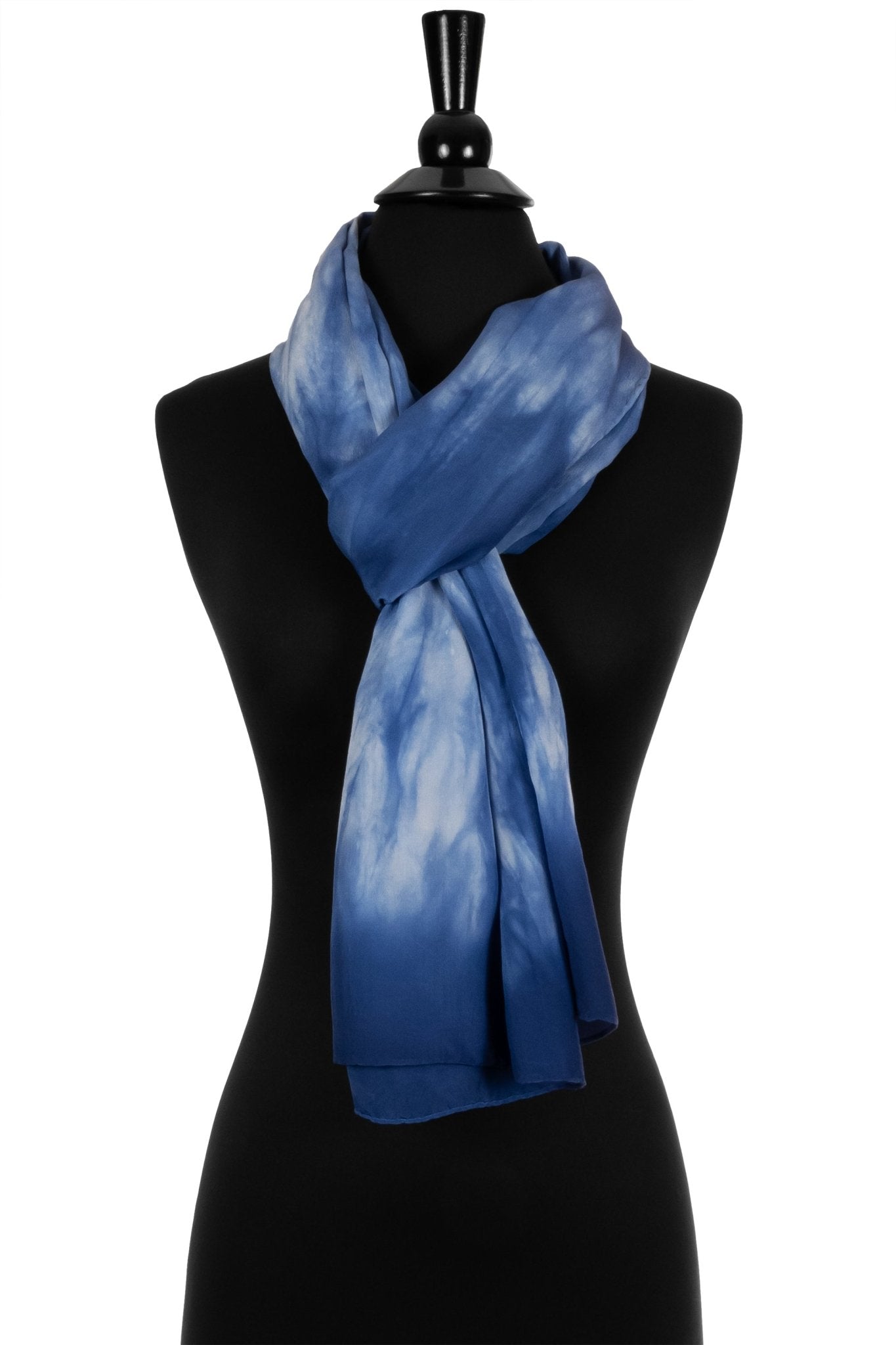 Silk 2-in-1 Drape in Shades of Blue - Sherri O Designs