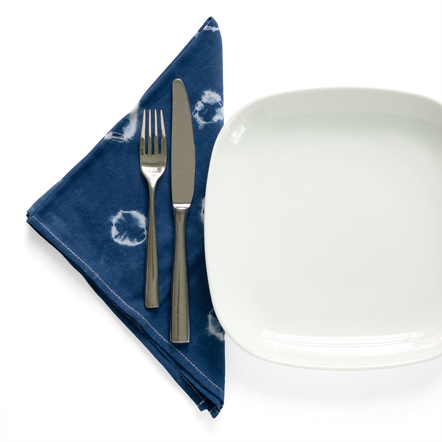 Stars and Stripes Tie Dye Flour Sack Napkins - Sherri O Designs