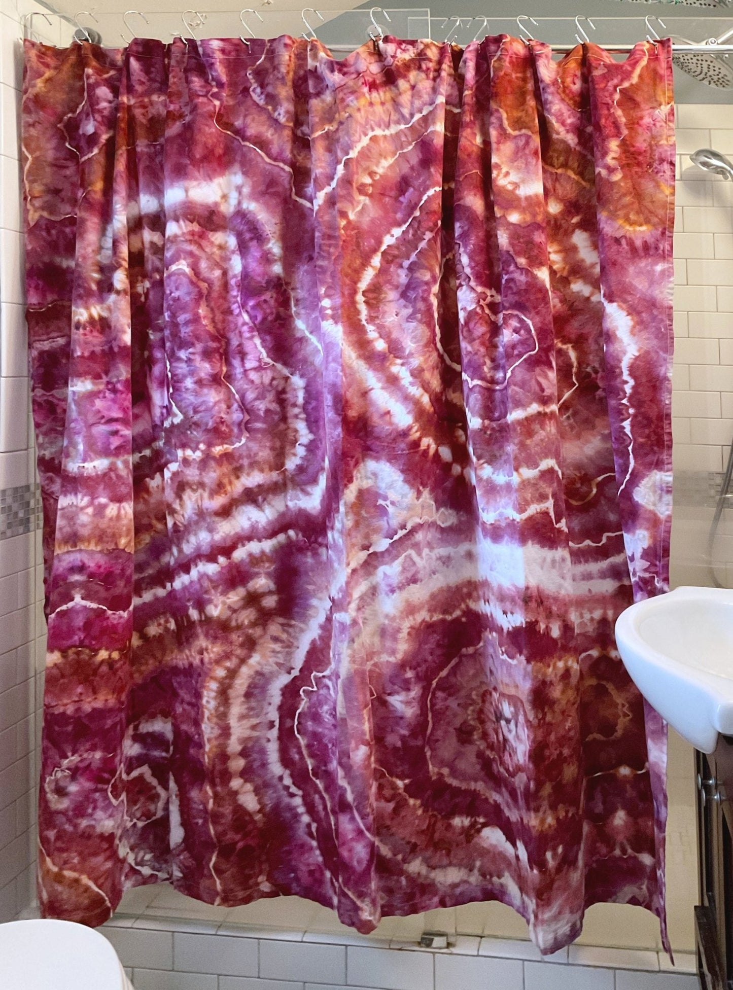 Tie Dye Shower Curtain - Sherri O Designs