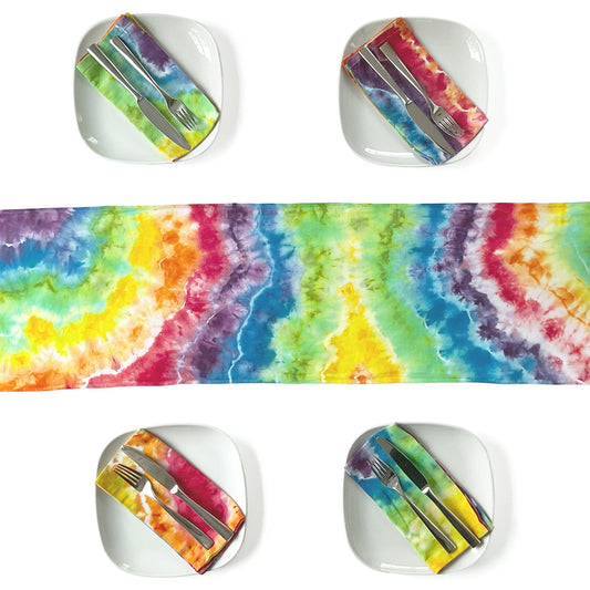 Cotton Tie Dye Table Runner - Sherri O Designs