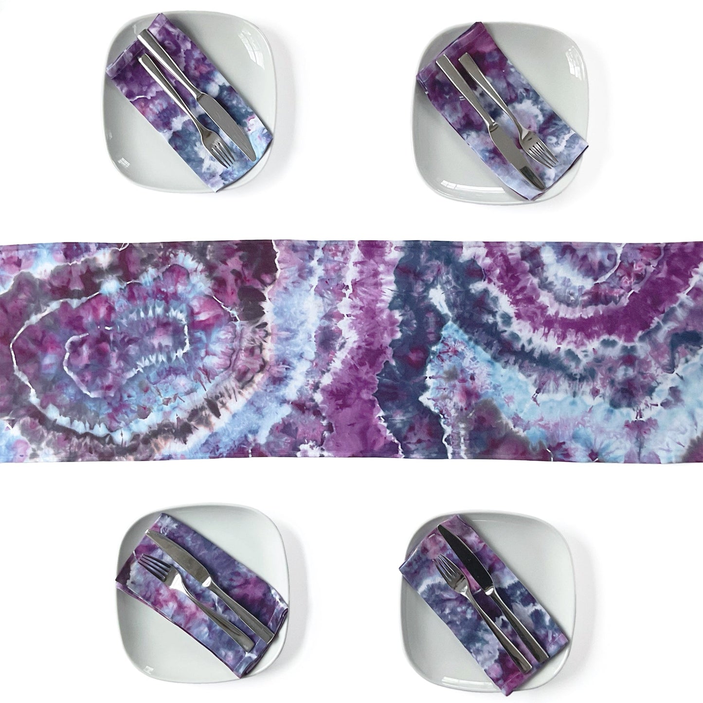 Cotton Tie Dye Table Runner - Sherri O Designs