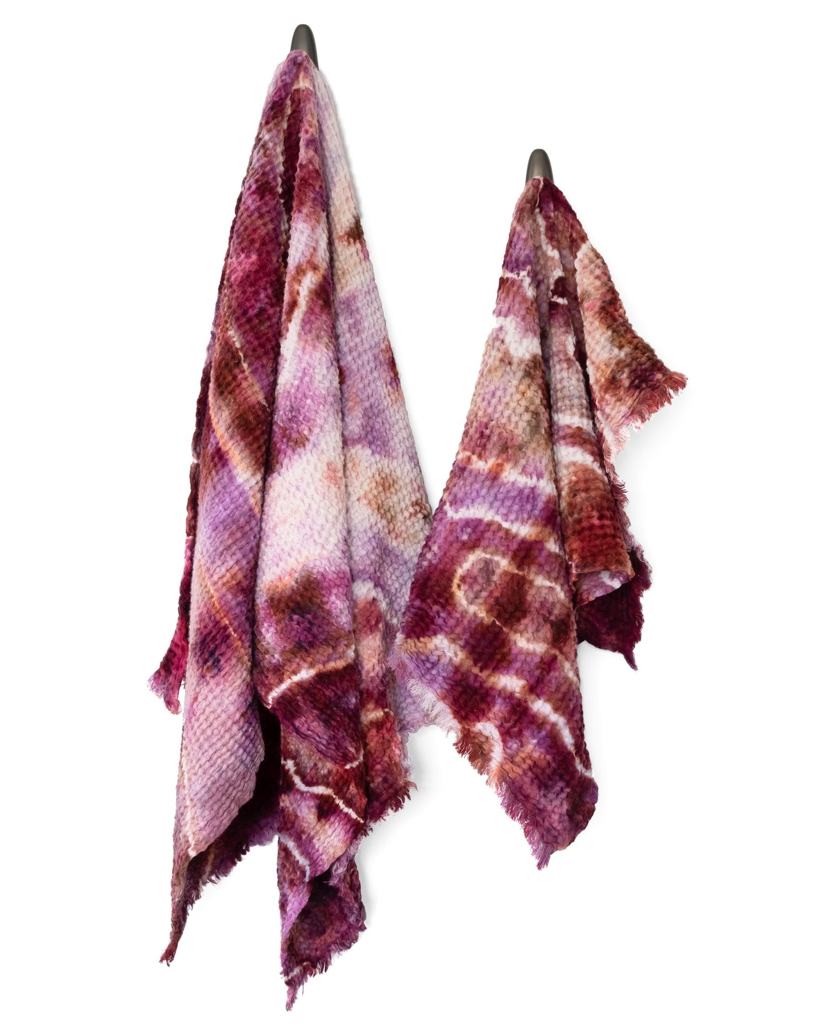 Cozy Waffle Bath Towels in Tie Dye Patterns - Sherri O Designs