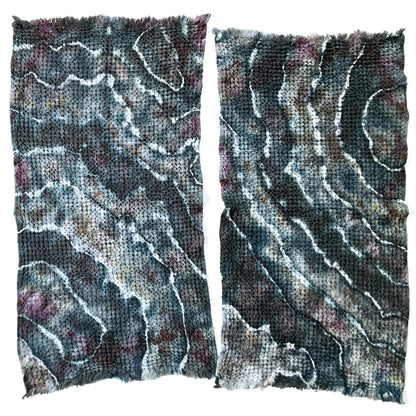 Cozy Waffle Bath Towels in Tie Dye Patterns - Sherri O Designs