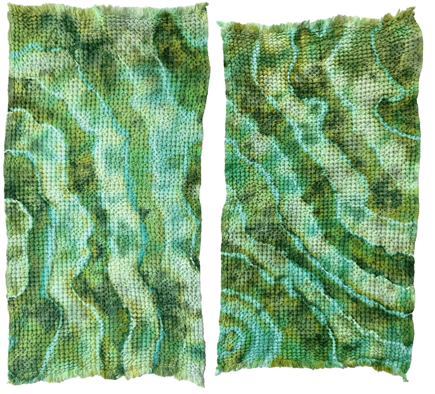 Cozy Waffle Bath Towels in Tie Dye Patterns - Sherri O Designs