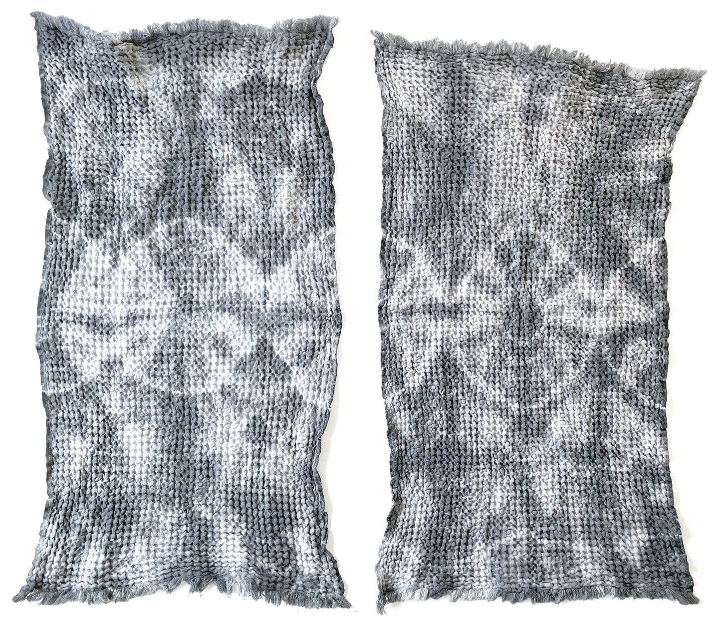 Cozy Waffle Bath Towels Shibori Patterns - Sherri O Designs