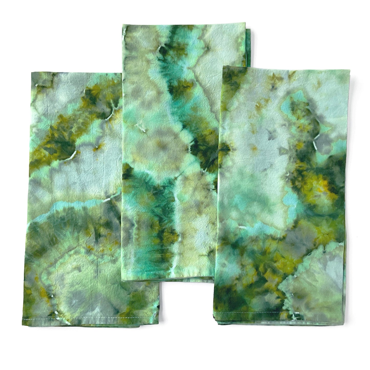 Kitchen Towels in Dragonheart Tie Dye - Sherri O Designs
