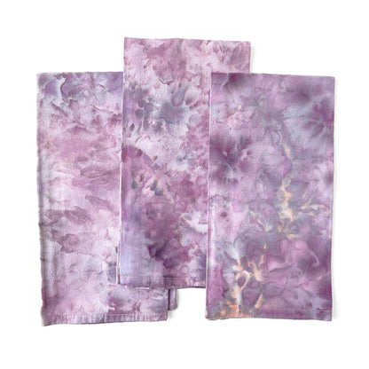Kitchen Towels in Soft Purples - Sherri O Designs