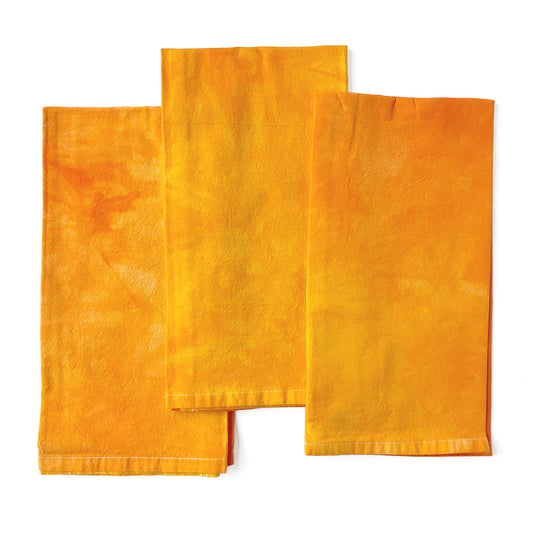 Orange Kitchen Towels - Sherri O Designs