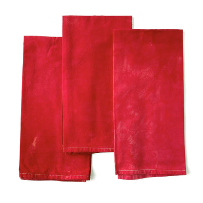 Red Kitchen Towels - Sherri O Designs
