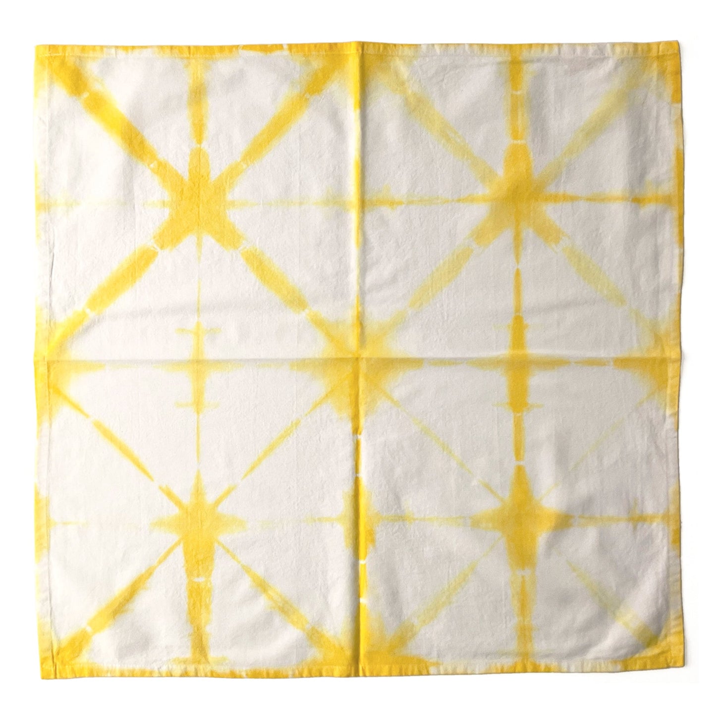 Yellow Shibori Kitchen Towels - Sherri O Designs