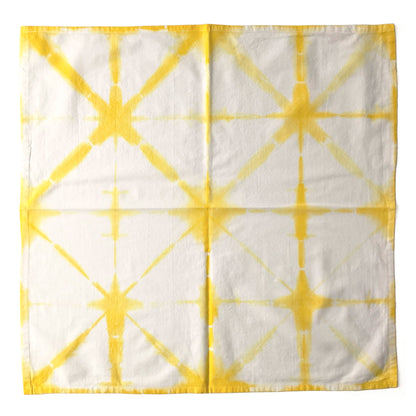 Yellow Shibori Kitchen Towels - Sherri O Designs