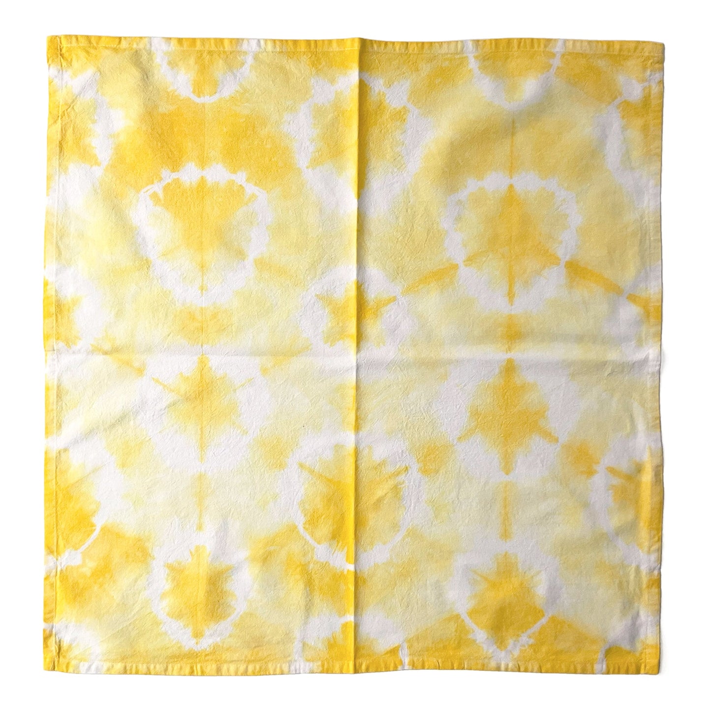 Yellow Shibori Kitchen Towels - Sherri O Designs