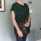 Silk 2-in-1 Drape in Sage and Sienna