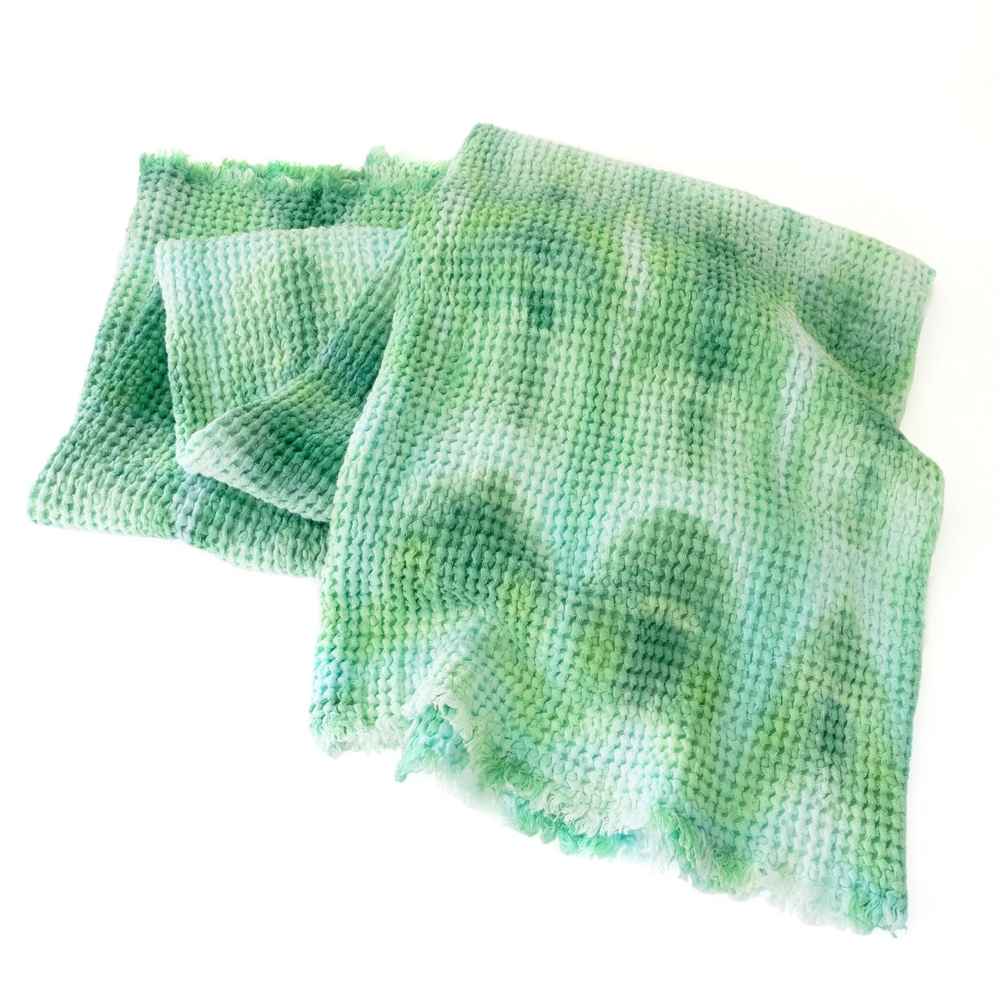 Cozy Waffle Tie Dye Blanket/Throw - Sherri O Designs
