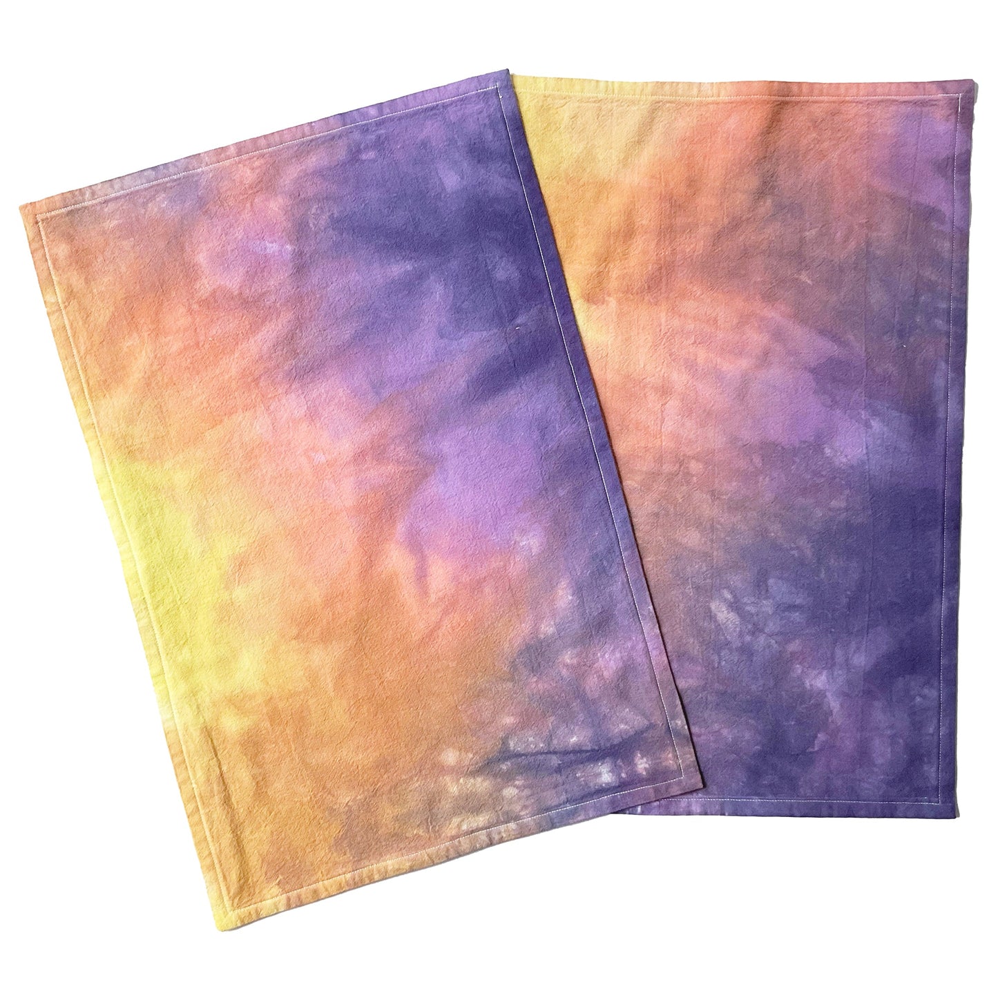 Hand-dyed Placemats, Set of 2 - Sherri O Designs