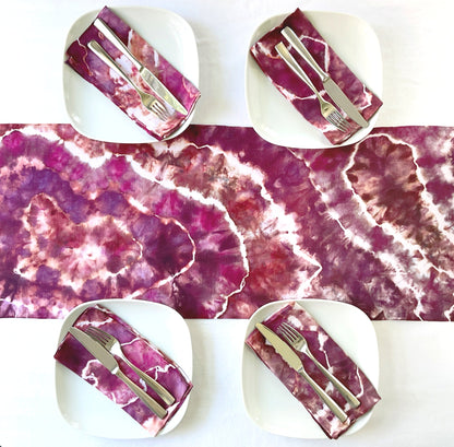 Linen Tie Dye Table Runner - Sherri O Designs