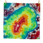 Rainbow Tie Dye Flour Sack TeaTowels - Sherri O Designs