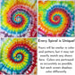 Rainbow Tie Dye Flour Sack TeaTowels - Sherri O Designs