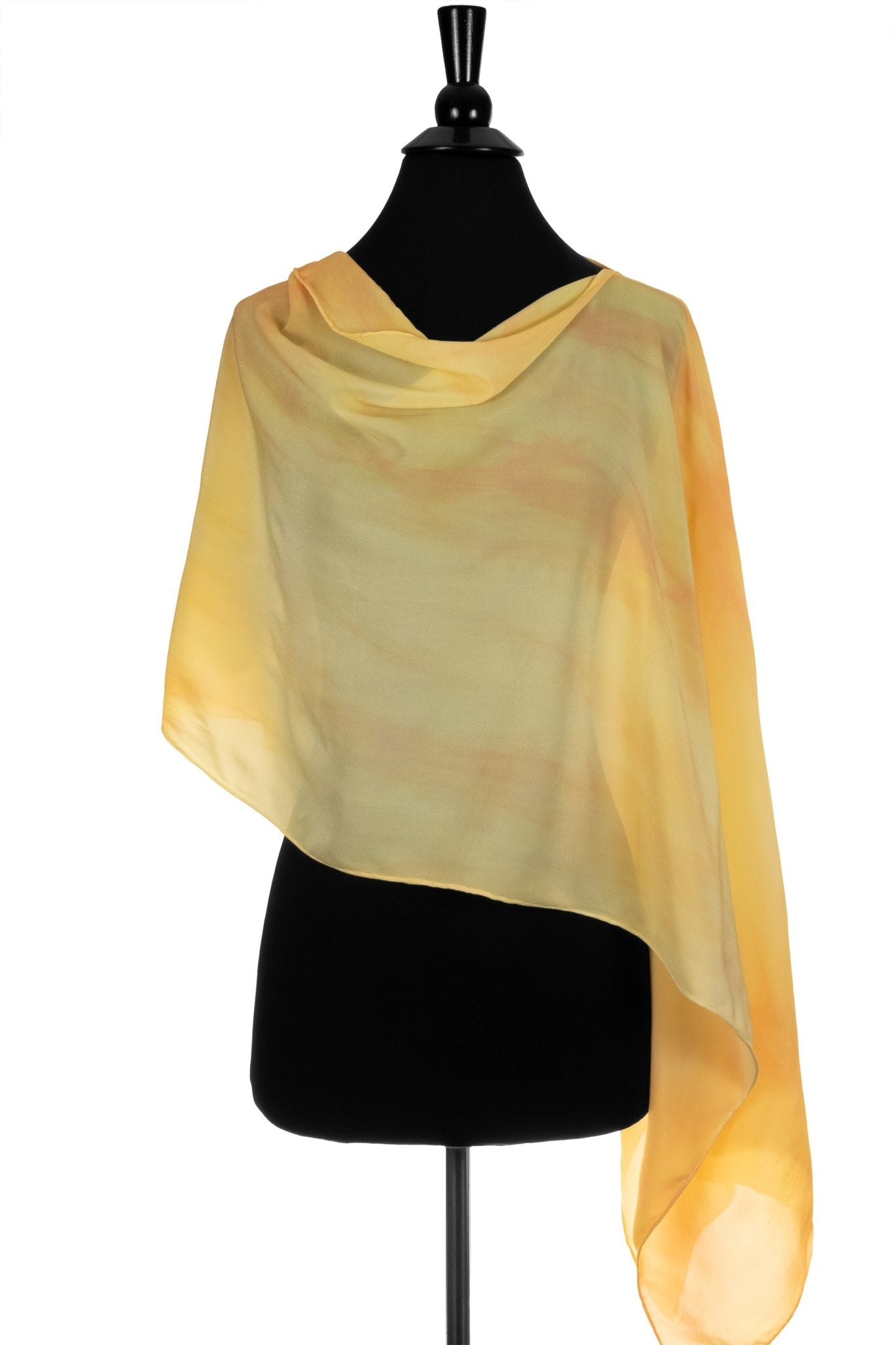 Silk 2-in-1 Drape in Golden Yellow - Sherri O Designs