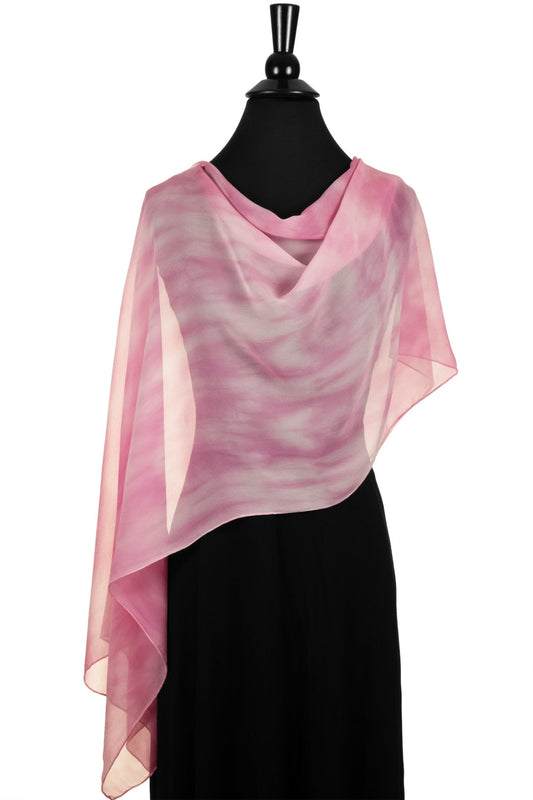 Silk 2-in-1 Drape in Pink - Sherri O Designs