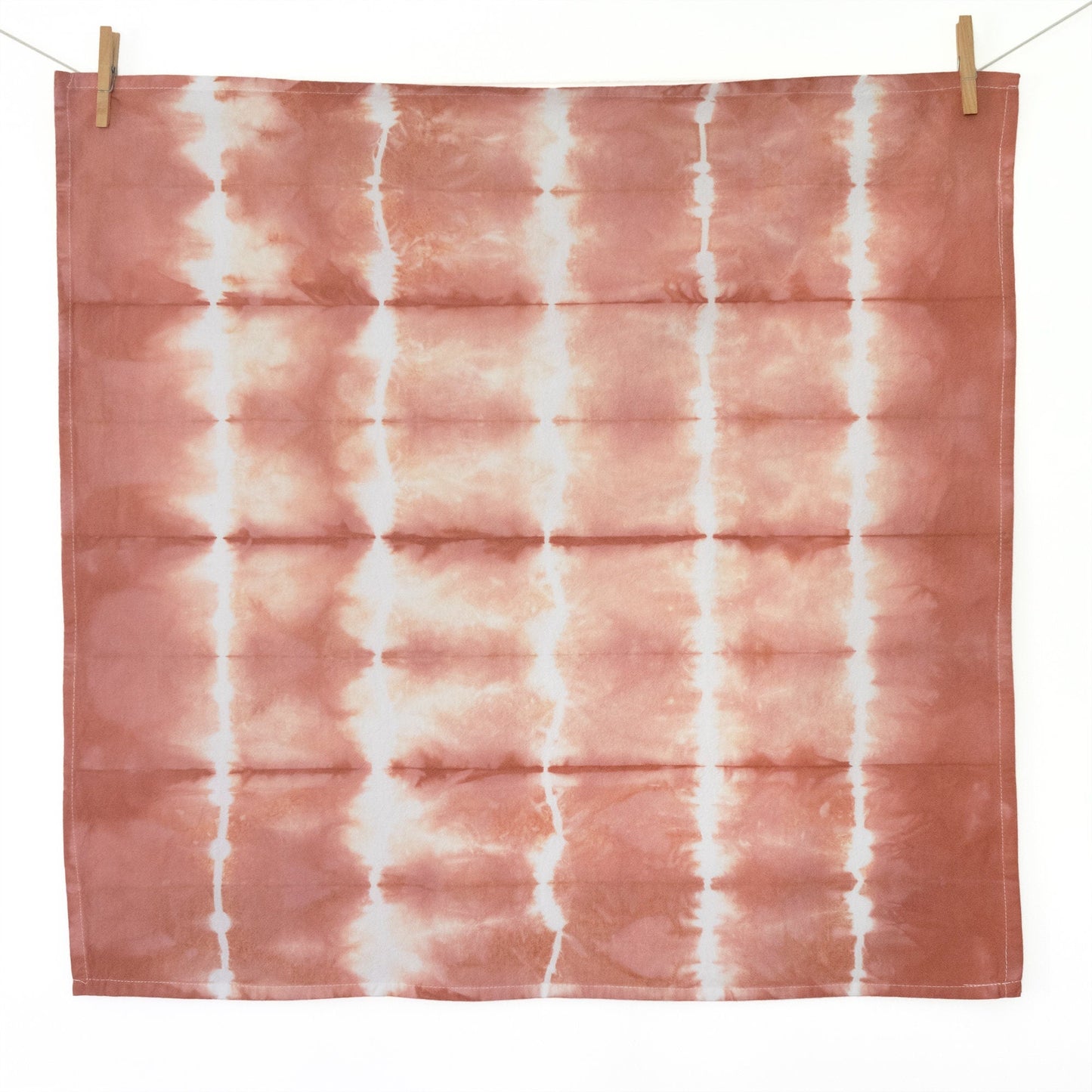 Terracotta Shibori Flour Sack Tea Towels - Sherri O Designs