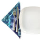 Tie Dye Flour Sack Napkins in Blues and Purples - Sherri O Designs