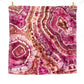 Tie Dye Flour Sack Tea Towel in Red Pink and Orange - Sherri O Designs