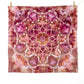 Tie Dye Flour Sack Tea Towel in Red Pink and Orange - Sherri O Designs