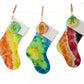 Tie Dyed Christmas Stocking - Sherri O Designs
